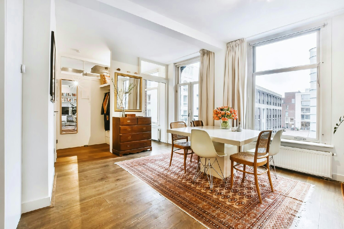 16 soluzioni efficaci per ampliare visivamente un trilocale di 75 mq valorizzando ogni angolo