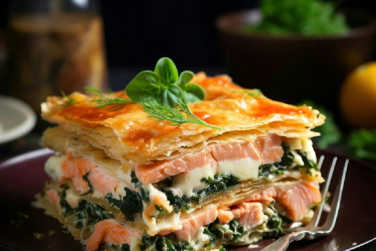 Le lasagne al salmone: preparazione veloce e sapore raffinato in pochi minuti